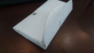 レザークラフト型紙の紙試作