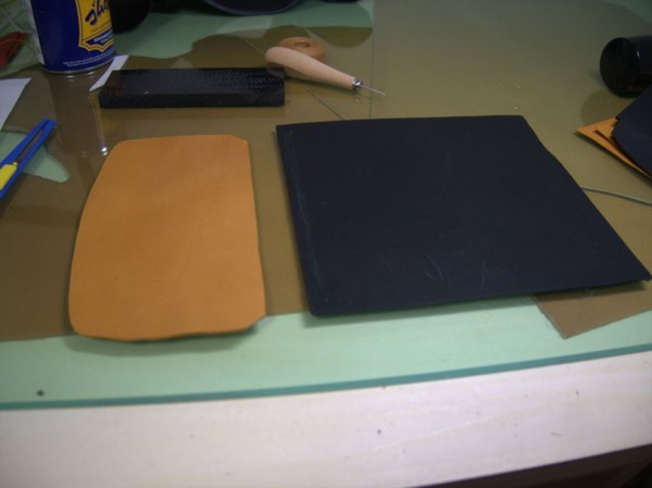 【レザークラフト】有料型紙で長財布を作ってみた4